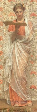 アルバート・ジョセフ・ムーア Painting - 読者の女性像 アルバート・ジョセフ・ムーア